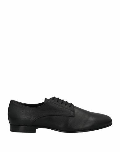 Loriblu Man Lace-up shoes Black Calfskin Cover