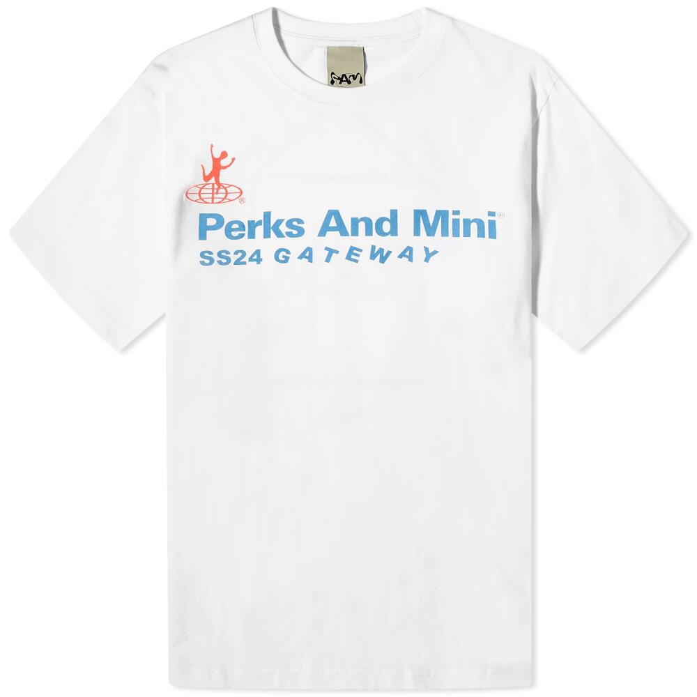 P.A.M. Men's In Service T-Shirt in White Cover