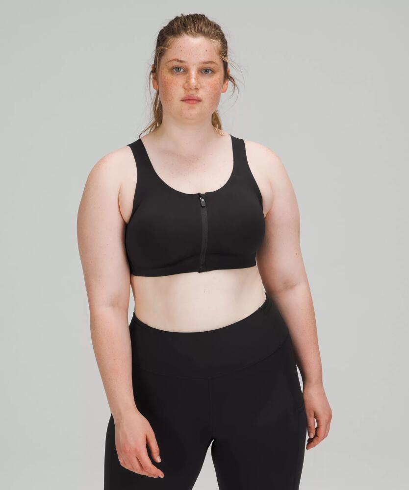 lululemon Enlite Front-Zip Bra High Support, A-DDD(E) Cups Cover