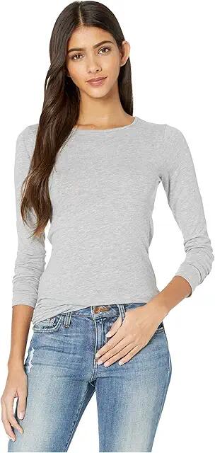 LAmade Crew Neck Tunic (Heather Grey) Women's T Shirt Cover