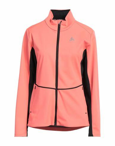 Odlo Woman Sweatshirt Coral Polyester, Elastane Cover