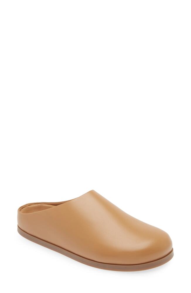 Mansur Gavriel Everyday Mule in Caramel Cover