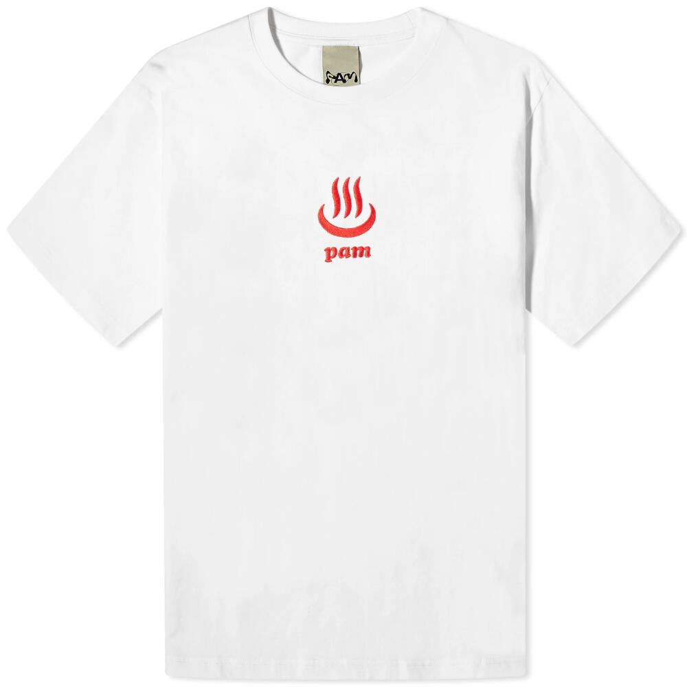 P.A.M. Men's Onsen T-Shirt in White Cover