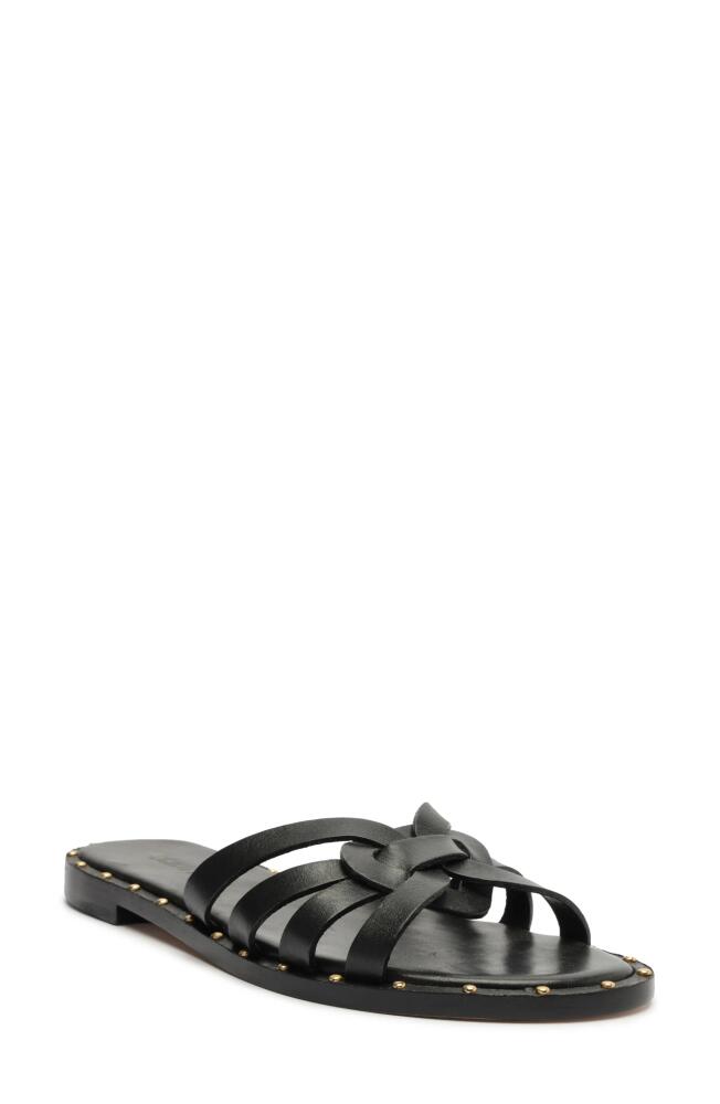 Schutz Phoenix Strappy Sandal in Black Cover