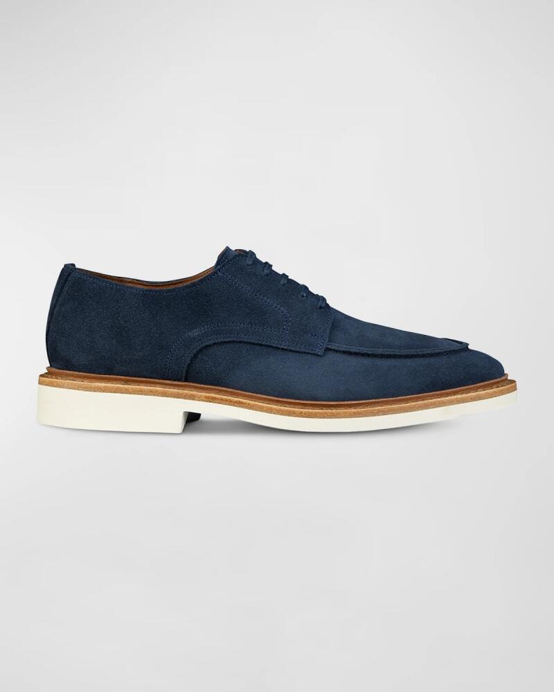 Allen Edmonds Men's Henderson Suede Low-Top Sneakers Cover