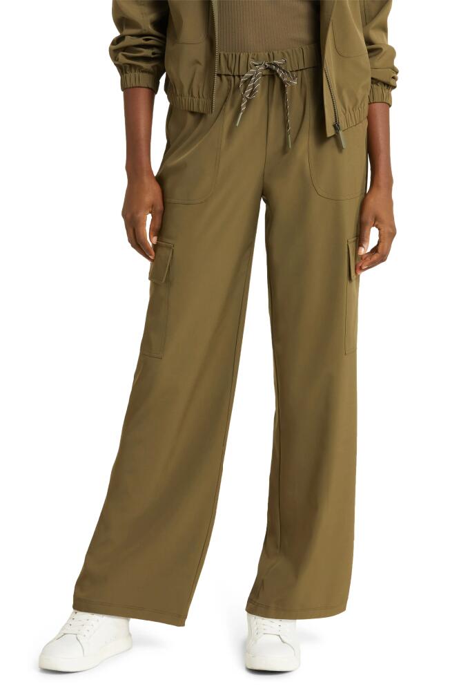 zella Interval Utility Cargo Pants in Olive Night Cover