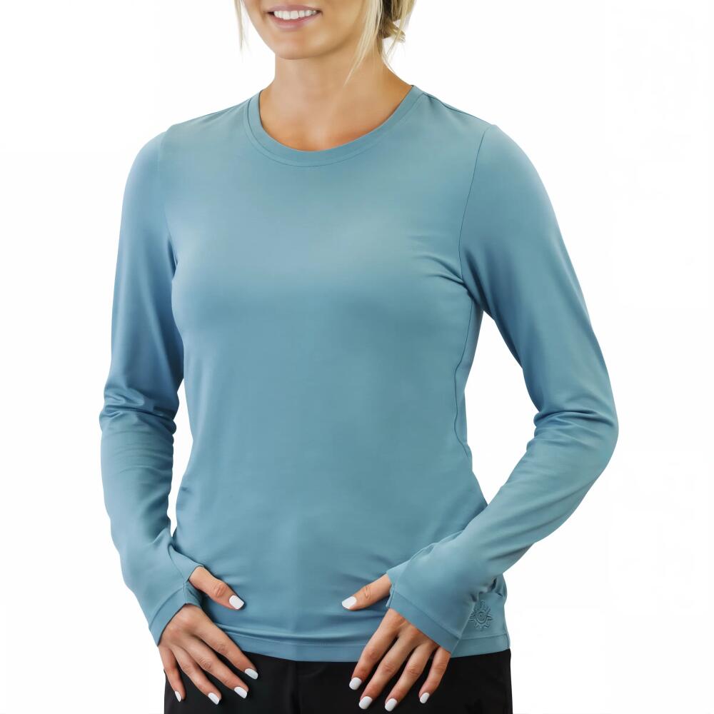 UV Skinz Long Sleeve Everyday Tee in Lagoon Cover