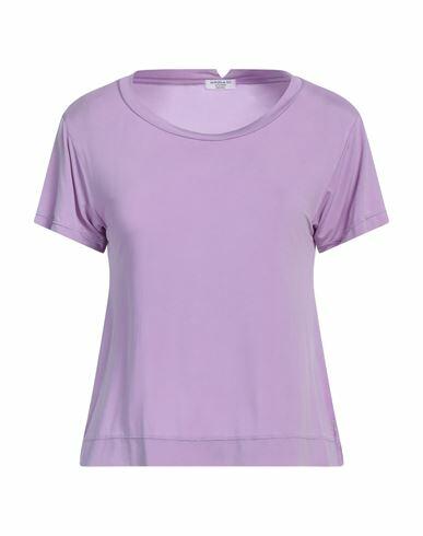 Wool & Co Woman T-shirt Lilac Cupro, Elastane Cover