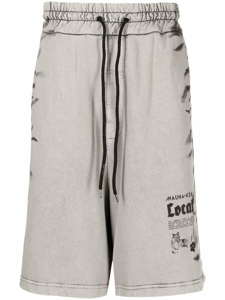 Mauna Kea Tiger Basket track shorts - White Cover