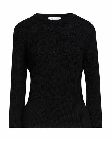 Thom Browne Woman Sweater Midnight blue Wool Cover