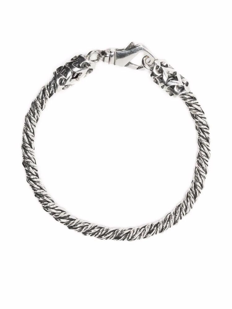 Emanuele Bicocchi rope-chain bracelet - Silver Cover