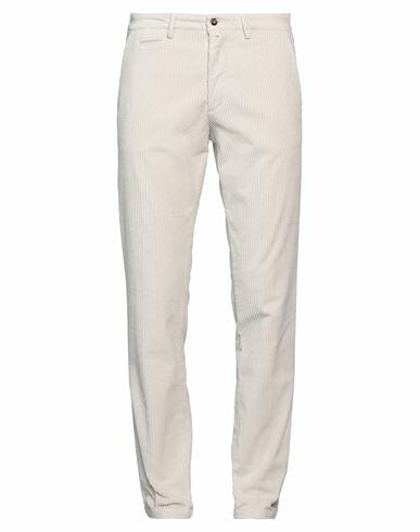 Briglia 1949 Man Pants Ivory Cotton, Elastane Cover