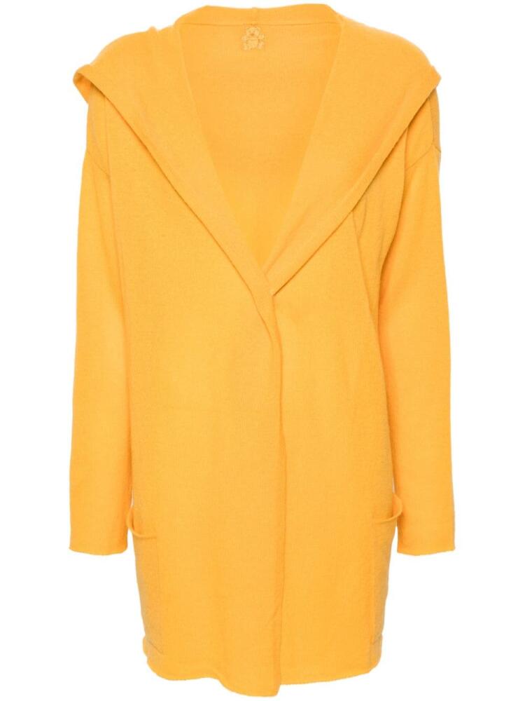 Teddy Cashmere Napoli cashmere cardigan - Yellow Cover