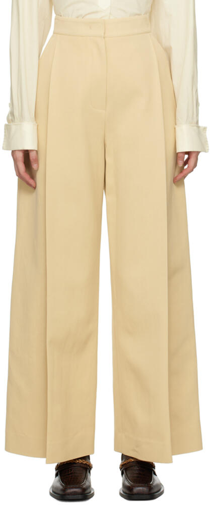 Recto Beige Corte Trousers Cover