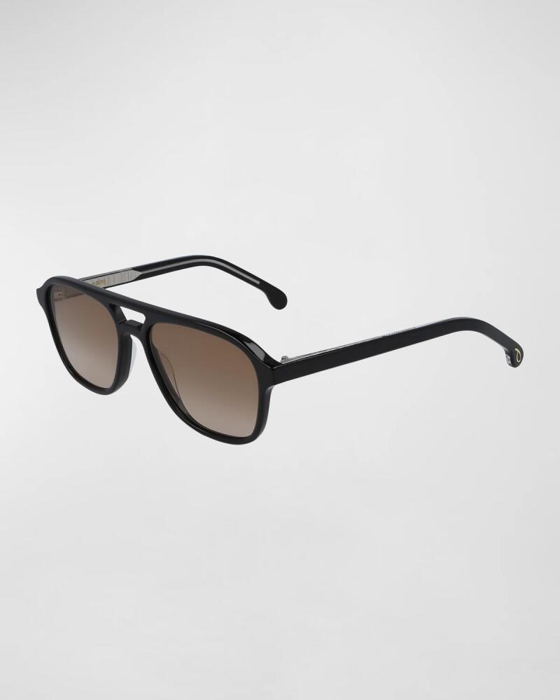 Paul Smith Men's Alder V2 Double-Bridge Navigator Sunglasses Cover