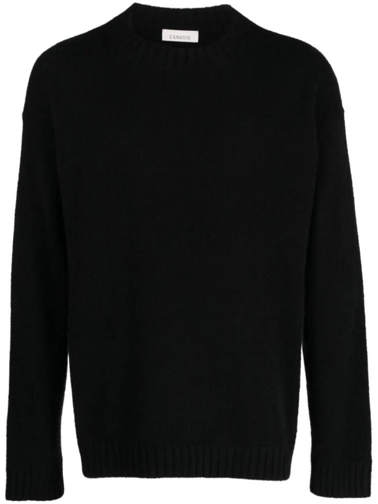 Laneus fine-knit cashmere-blend jumper - Black Cover