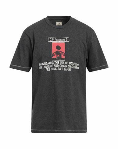 C. p. Company Man T-shirt Steel grey Cotton Cover