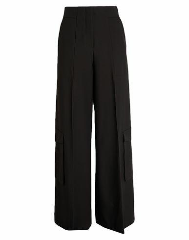 Hugo Woman Pants Black Viscose, Polyester, Elastane Cover