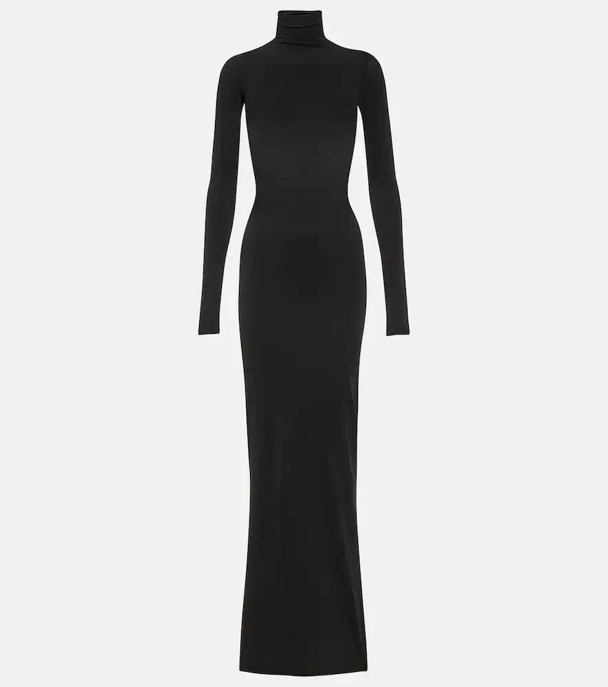 Balenciaga Turtleneck jersey maxi dress Cover