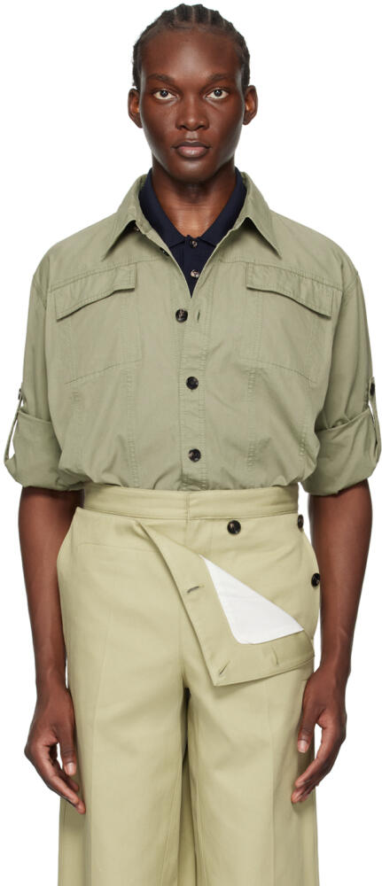 Bottega Veneta Khaki Light Shirt Cover