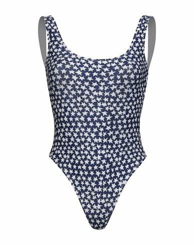 Zadig & voltaire Woman One-piece swimsuit Midnight blue Polyester, Elastane Cover