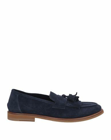 Seboy's Man Loafers Midnight blue Leather Cover