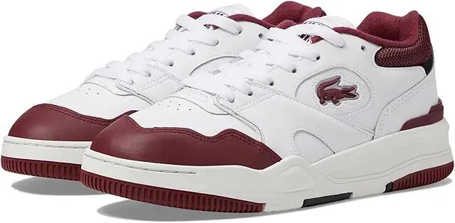 Lacoste Lineshot 223 2 SMA (White/Burgundy) Men's Shoes Cover