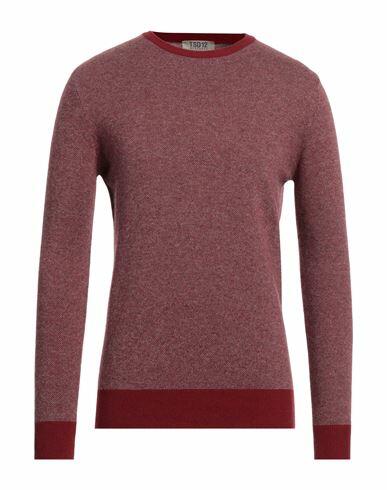 Tsd12 Man Sweater Brick red Wool, Viscose, Polyamide, Cashmere Cover