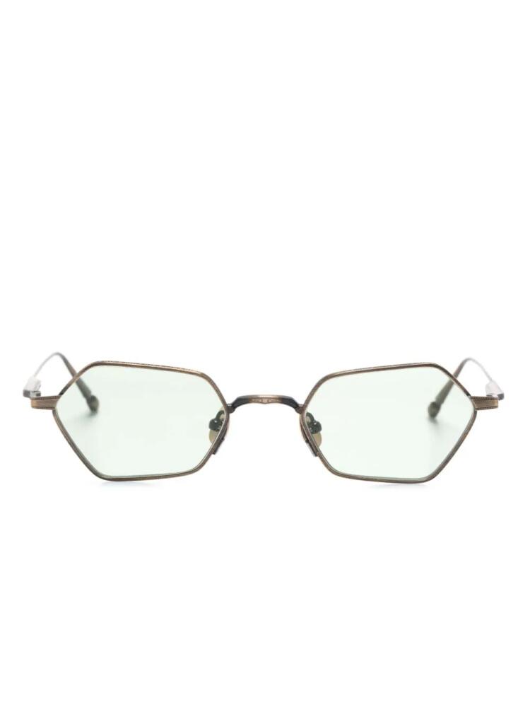 Matsuda geometric-frame titanium sunglasses - Grey Cover