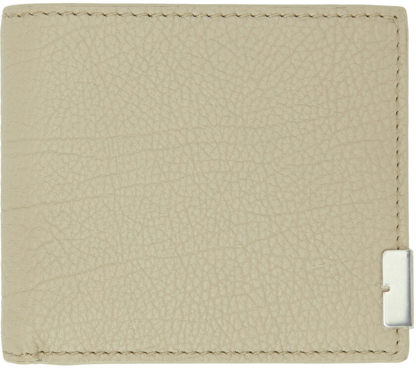 Burberry Taupe B Cut Bifold Wallet Cover