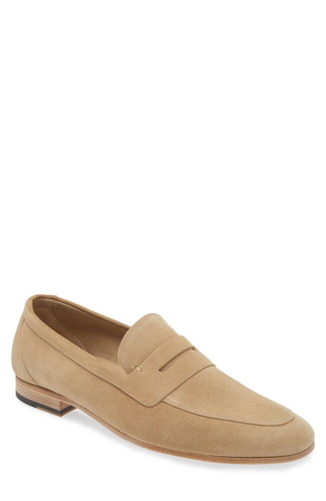 JM WESTON Animation Woogie Apron Toe Loafer in Beige Cover