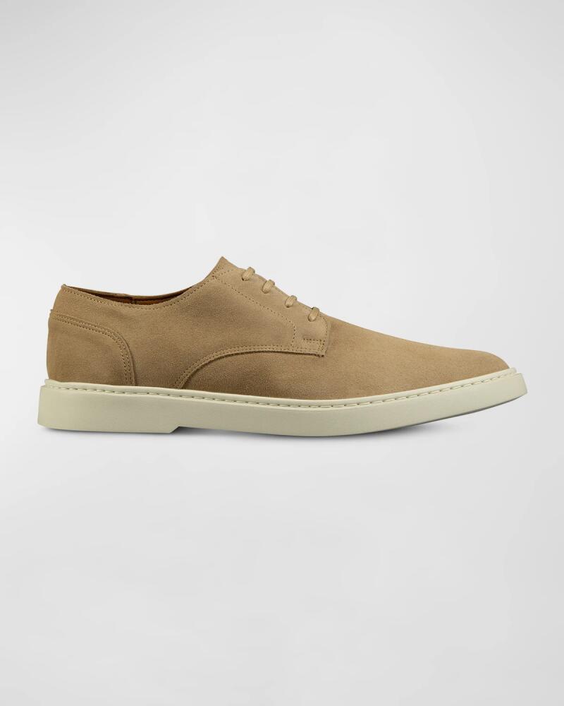 Allen Edmonds Men's Henderson Suede Low-Top Sneakers Cover