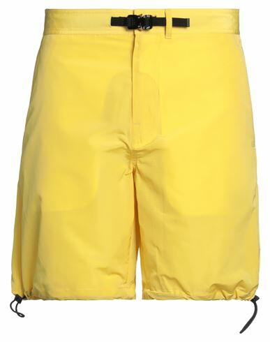 Dior Homme Man Shorts & Bermuda Shorts Yellow Polyamide, Cotton, PVC - Polyvinyl chloride Cover