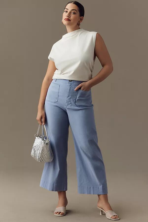 The Colette Cropped Wide-Leg Pants by Maeve Cover