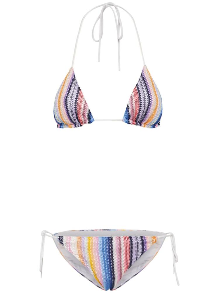 MISSONI Chevron Crochet Bikini Cover