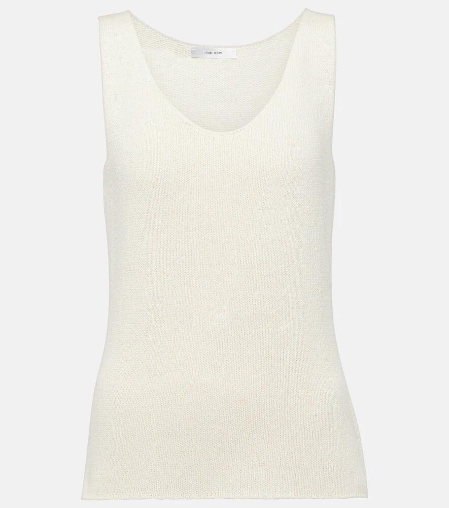 The Row Favana silk tank top Cover