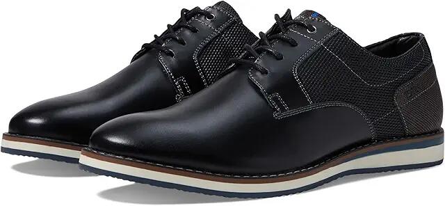 Nunn Bush Circuit Plain Toe Oxford (Black Multi) Men's Shoes Cover