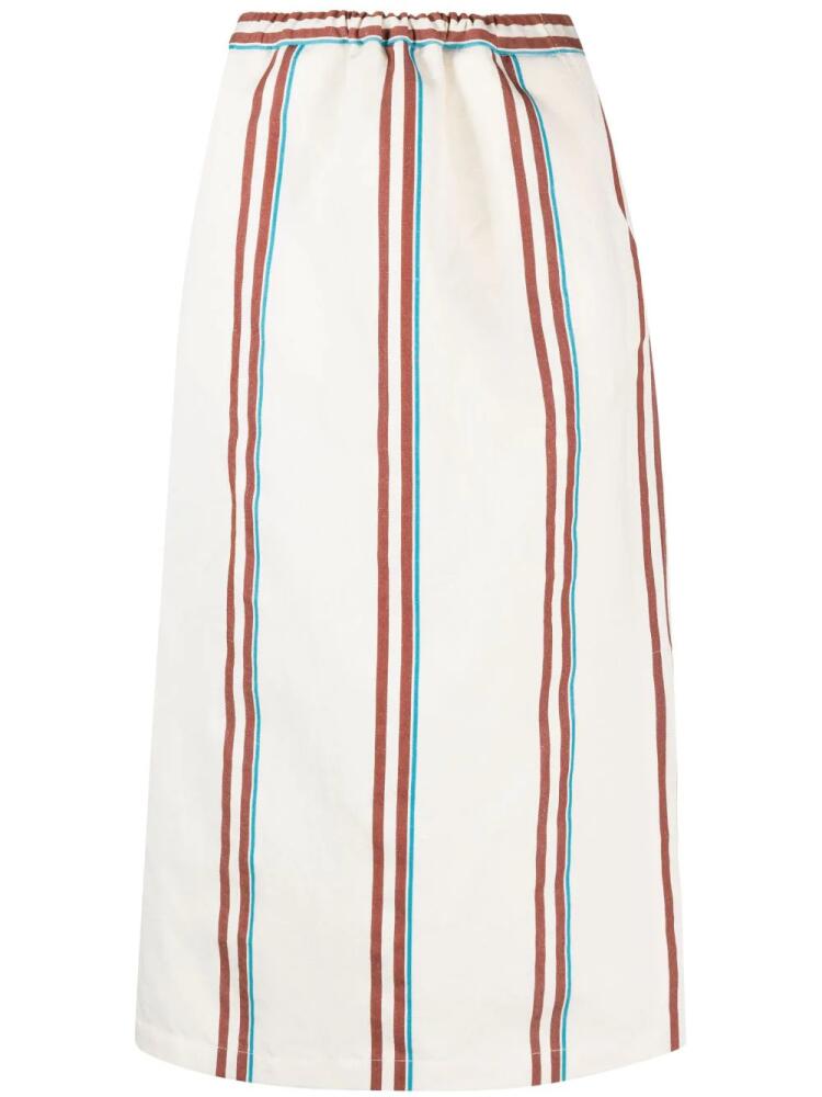 Rachel Comey Mott striped skirt - Neutrals Cover