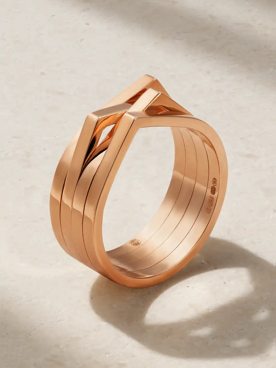 Repossi - Antifer 18-karat Rose Gold Ring - 52 Cover