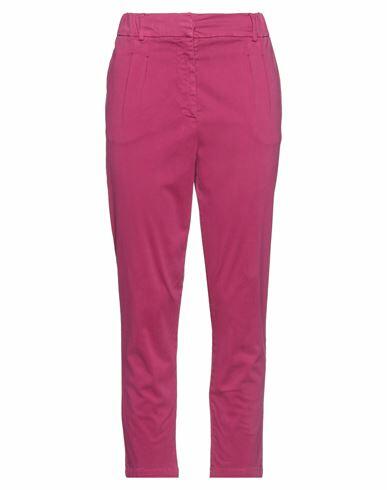 Soallure Woman Pants Mauve Cotton, Elastane Cover