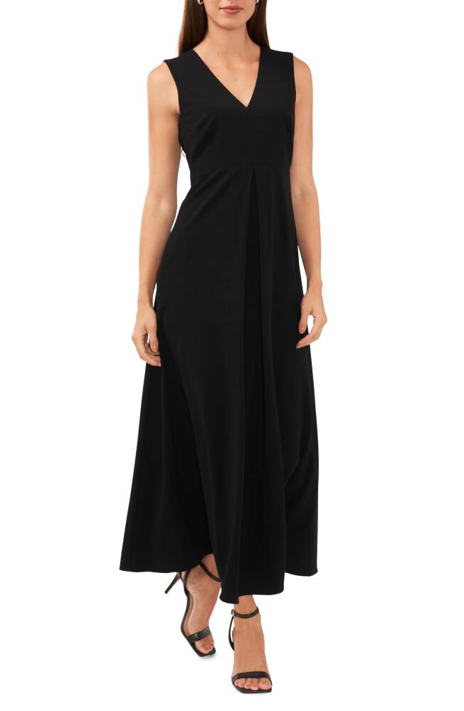 halogen(r) Inverted Pleat Sleeveless Dress in Rich Black Cover