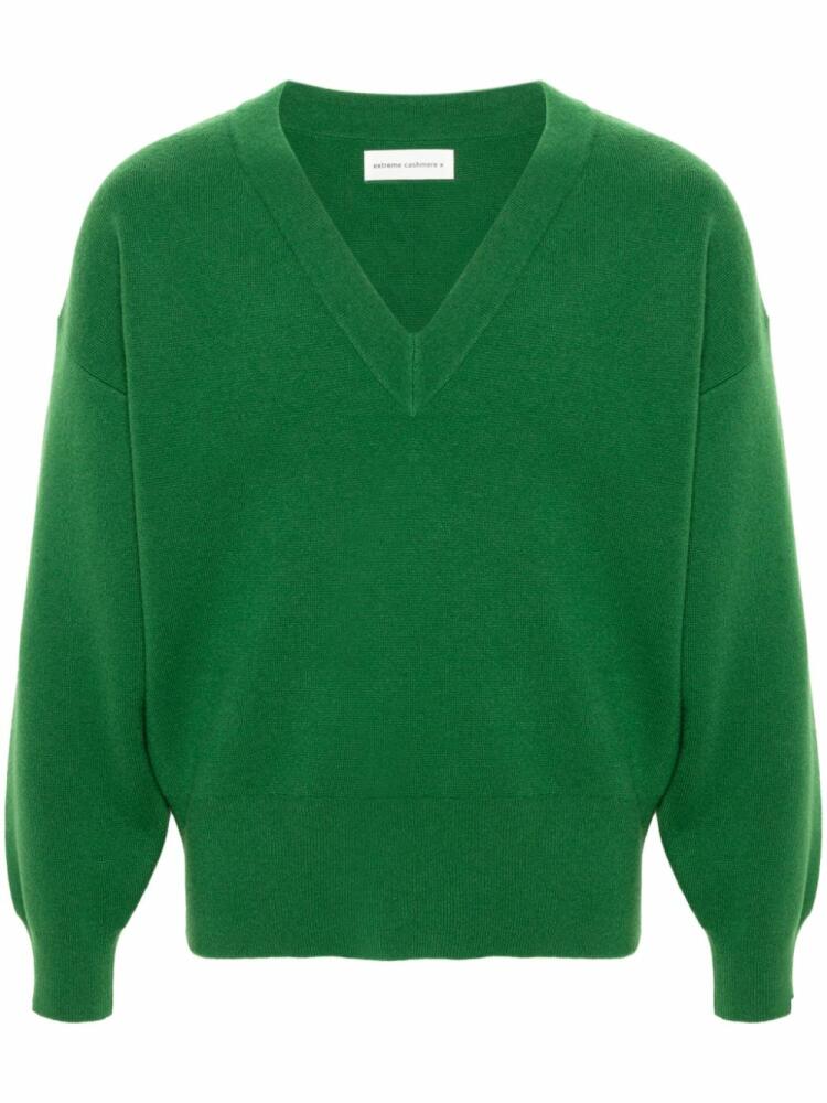 extreme cashmere No 316 cashmere jumper - Green Cover