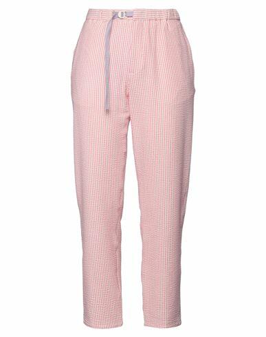 White Sand Woman Pants Pink Cotton, Viscose, Polyester, Elastane Cover