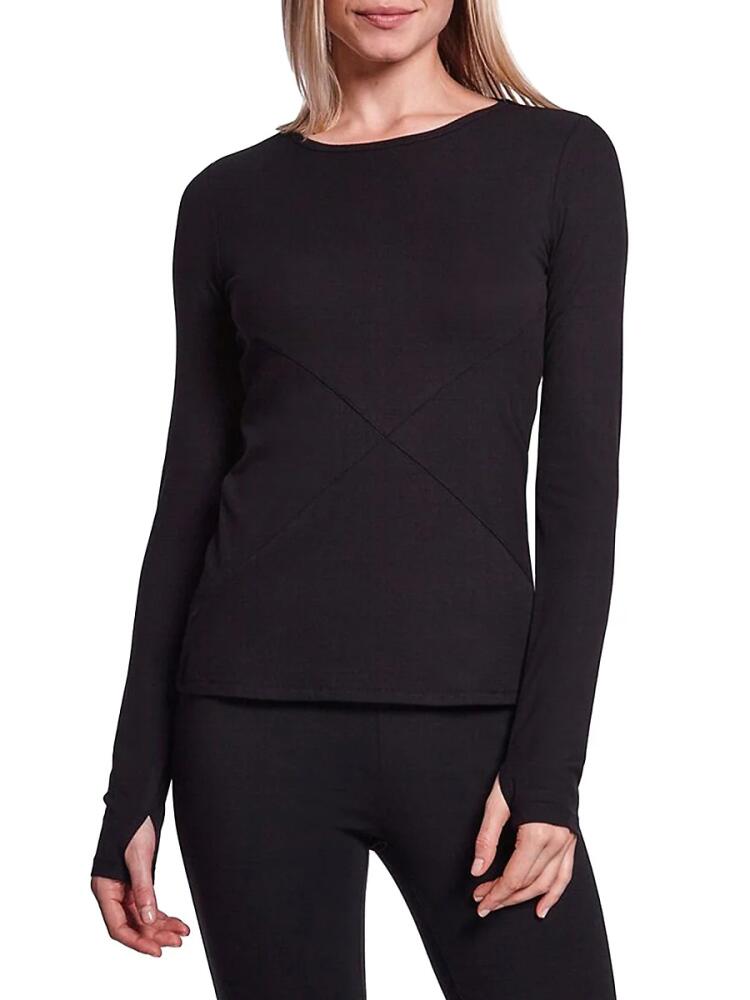 Capsule 121 Women's Newton Exposed Seam Top - Black Cover