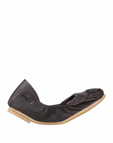 Mou Woman Ballet flats Dark brown Sheepskin Cover