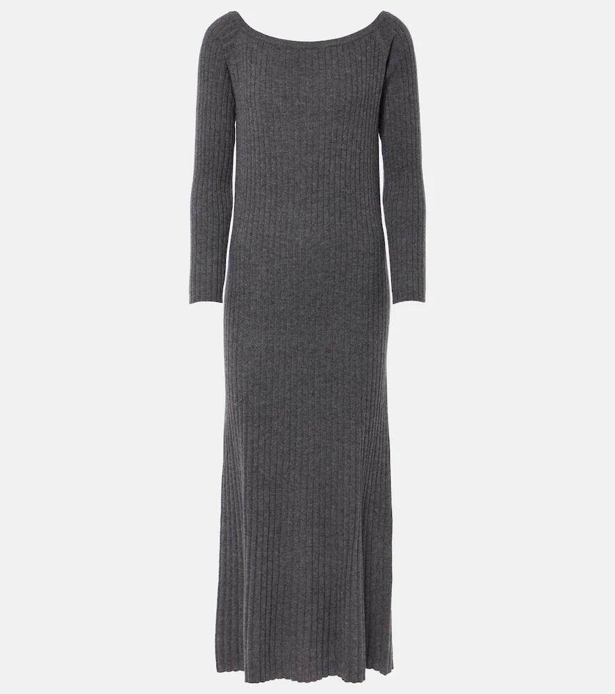 Lisa Yang Nari ribbed-knit cashmere midi dress Cover