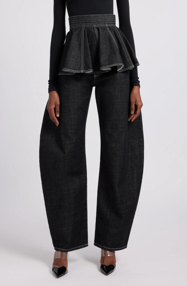 Alaïa Denim Skirt Belt in Denim Noir Cover