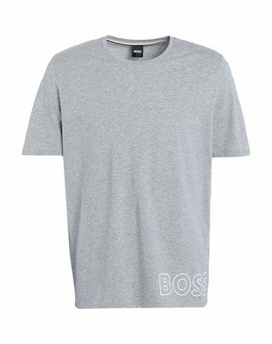 Boss Man Undershirt Light grey Cotton, Elastane Cover