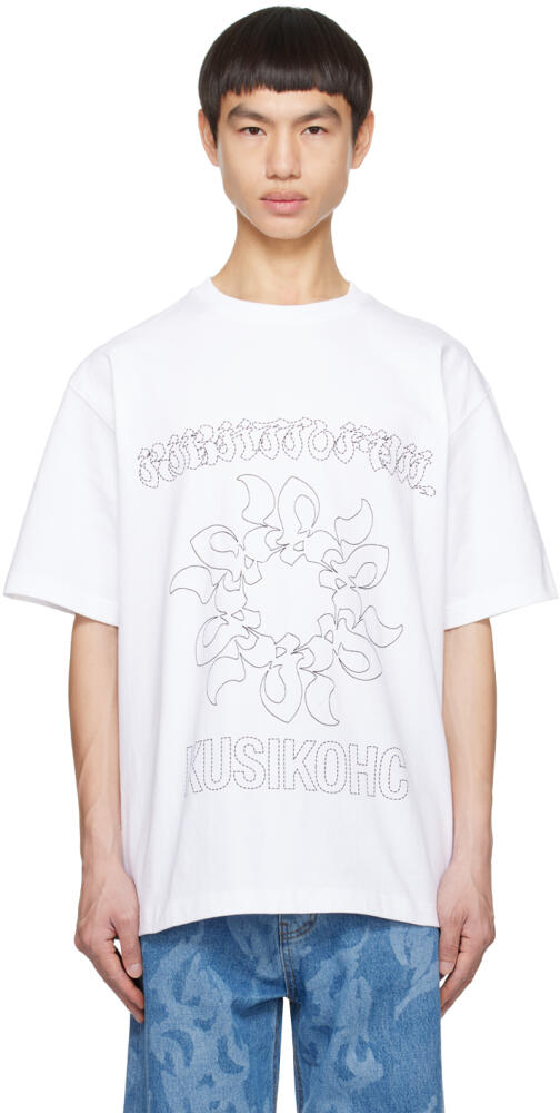 KUSIKOHC White 'Right To Fail' T-Shirt Cover