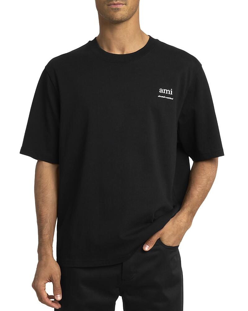 Ami Alexandre Mattiussi Cotton Logo Tee Cover